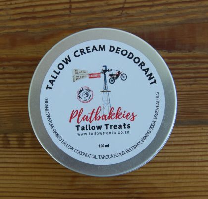 Tallow Cream Deodorant | Natural Odour Protection (100ml)